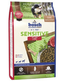 BOSCH Sensitive - agneau et riz 3 kg