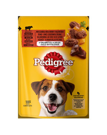 PEDIGREE Bœuf en gelée 24 x 100g