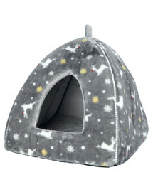 TRIXIE Lit fermé de Noël Rudolf 38 × 35 × 38 cm