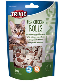 TRIXIE Friandises de poulet et colin 50g