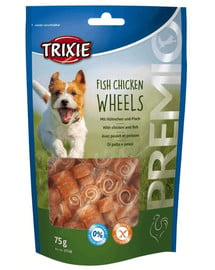 TRIXIE PREMIO friandises de poisson et de poulet 75g