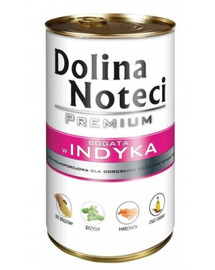 DOLINA NOTECI Premium - Riche en viande de dinde pour chiens adultes - 400g