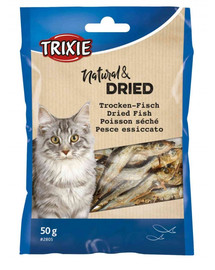 TRIXIE Poisson séché pour chats 50g