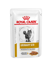 ROYAL CANIN Veterinary Diet Cat Urinary S/O Moderate Calories 12x85 g