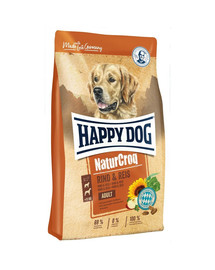 HAPPY DOG NaturCroq wołowina/ryż 4 kg