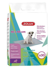 ZOLUX Tapis absorbants 40 x 60 cm 30 pièces