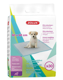 ZOLUX Tapis absorbant 60 x 60 cm 30 pièces