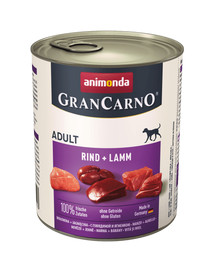 ANIMONDA Grancarno Chien Adulte boeuf et agneau 800 g