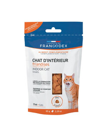 FRANCODEX Friandise pour chat - protection des voies urinaires/prévention des peluches 65 g