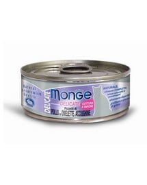 MONGE Delicate Cat Poulet avec omelette et anchois 80 g
