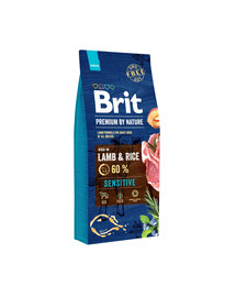 BRIT Premium By Nature Sensitive Lamb 30 kg (2 x 15 kg)