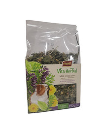 VITAPOL Vita Herbal Mix herbes pour cochons d'Inde 150 g