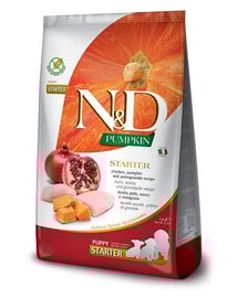 FARMINA N&D Pumpkin Dog Puppy All Breeds chicken & pomegranate 2.5 kg poulet et grenade pour toutes les races de chiots