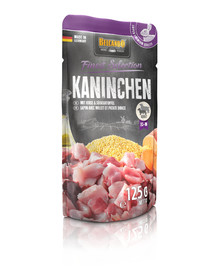 BELCANDO Finest Selection Pâtée de lapin, millet et patates douces 125 g