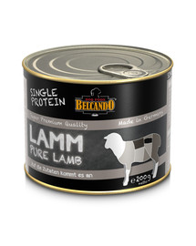 BELCANDO Single Protéin 200 g Pâtée Monoprotéine Agneau
