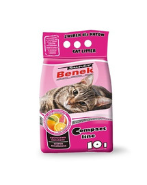 BENEK Super Compact cytrusowa świeżość 10 l x 2 (20 l)