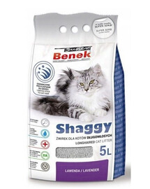 BENEK Super Shaggy lawenda 5 l x 2 (10 l)