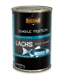 BELCANDO Single Protein Saumon 24x400 g nourriture humide pour chien