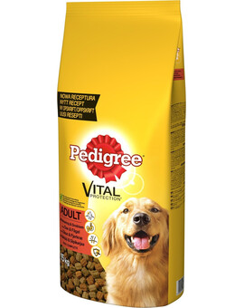 PEDIGREE Vital Protecion Adulte boeuf et volaille 15 kg