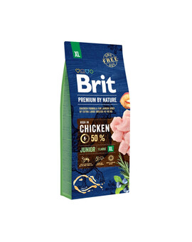 BRIT Premium By Nature Chicken Junior Extra Large XL 15kg