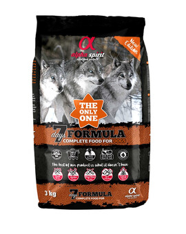 ALPHA SPIRIT The only one 7 days formula 3 kg Alimento secco completo per cani