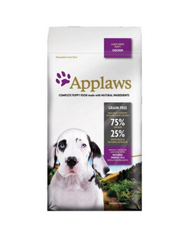 APPLAWS Large puppy con pollo 2 kg cibo secco per cuccioli di taglia grande