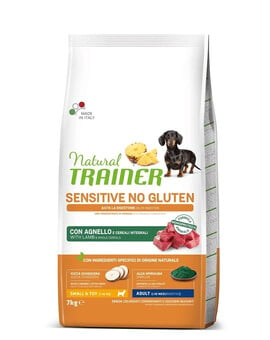 Natural Sensitive No Gluten Small Toy Adult z jagnięciną 7kg