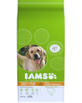 IAMS ProActive Health Adult Light in Fat for Sterilsed/Overweight dogs Chicken 3 kg