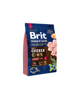 BRIT Premium By Nature Chicken Junior Large L 3 kg