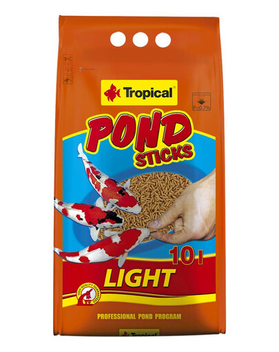 TROPICAL POND Sticks light 10 l (900 g)