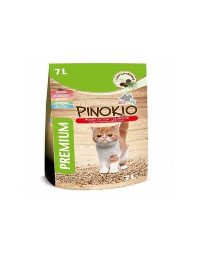 COMFY Pinokio Litière en bois aggloméré 35 L (5x7 L)