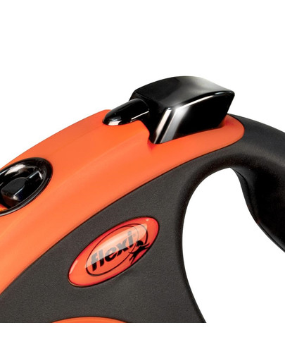 FLEXI Xtreme M Tape 5 m orange longe automatique