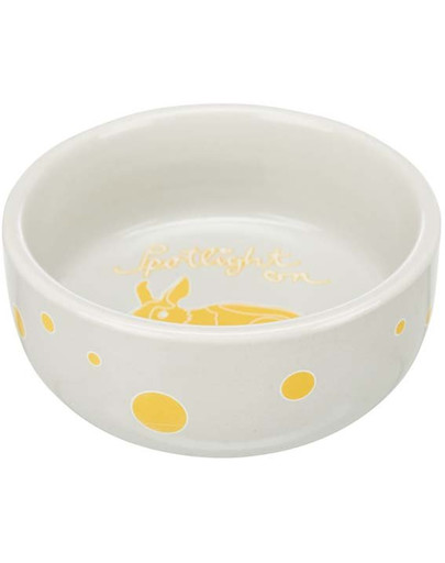 TRIXIE Bol en céramique pour lapin 240ml/11cm