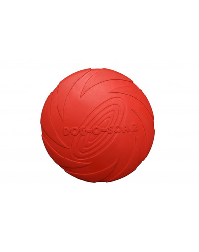 PET NOVA Dog Lifestyle Frisbee disque en caoutchouc 22cm rouge