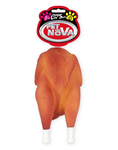 PET NOVA Dog Lifestyle Poulet rôti jouet 19cm