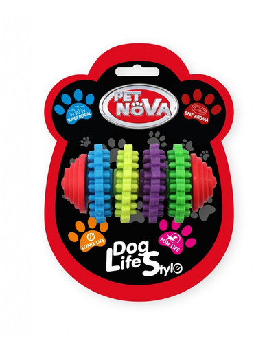 PET NOVA Dog Lifestyle Jouet dentaire Superdental 8cm arôme de menthe