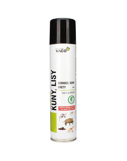 VACO ECO Spray pour martres, renards, campagnols, sangliers, taupes 300 ml