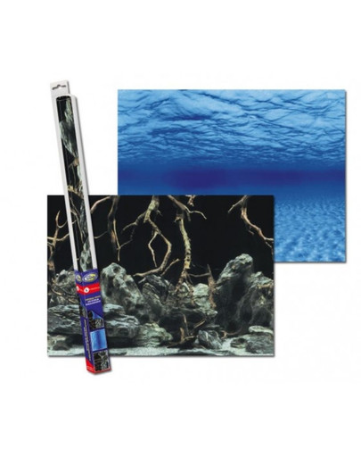 AQUA NOVA Fond double-face pour un aquarium XL 150x60cm