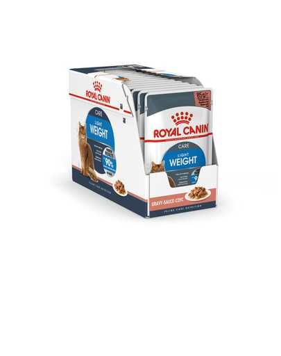 ROYAL CANIN ULTRA LIGHT 85 g bouchées en sauce x 12