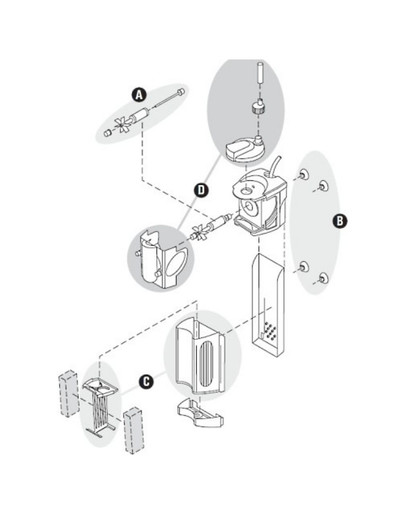 TETRA Tec In 800/1000 Plus Kit de pièces de rechange