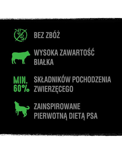 CRAVE cibo secco 11,5 kg con agnello e manzo (alimento completo senza cereali per cani adulti)