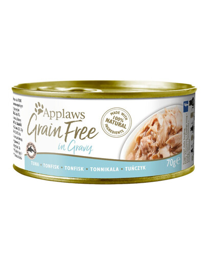 APPLAWS Cat Tin Grain Free 70 g mokra karma dla kota tuńczyk w sosie
