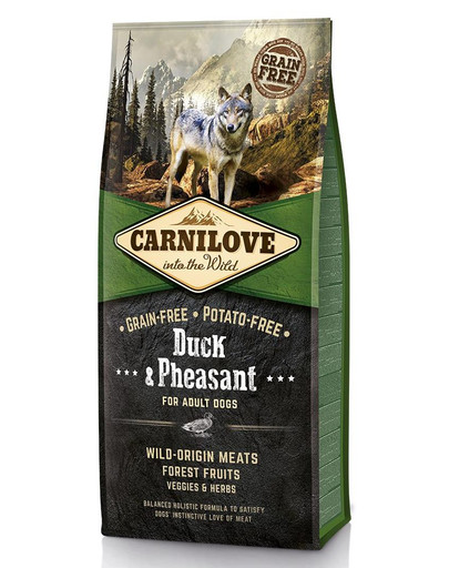 CARNILOVE Adulte Canard & Faisan 12 kg