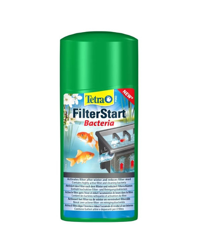 TETRA Pond FilterStart 500 ml des bactéries de filtration vivantes dans l'étang