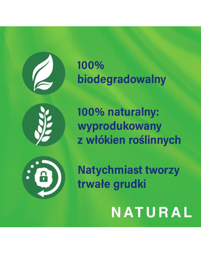 CATSAN Natural 8l litière agglomérante pour chats