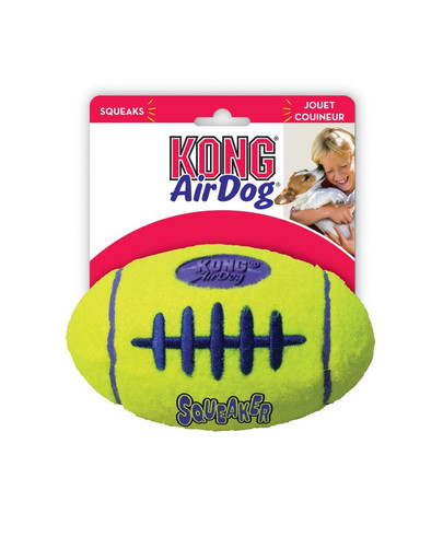 KONG AirDog Squeaker Football medium 125 mm
