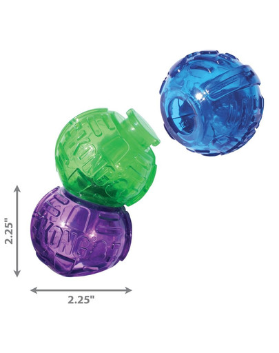 KONG Lock-It 3-pk S
