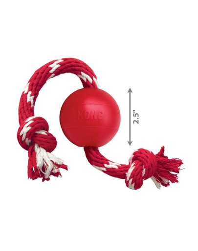 KONG Ball w/Rope S