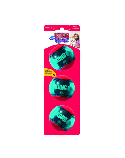 KONG Squeezz Action Ball Red M