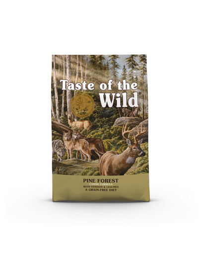 TASTE OF THE WILD Forêt de pins 5,6 avec cerf et légumineuses